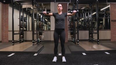 Dumbbell Cuban Shoulder Rotations
