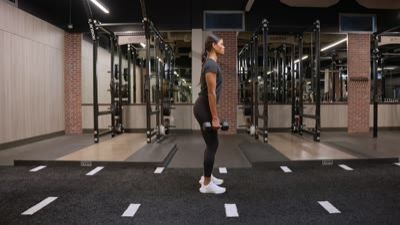 Curtsy Lunge (Dumbbell)