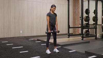 Stiff Legged Deadlift (Dumbbell)