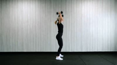 Dumbbell Thruster
