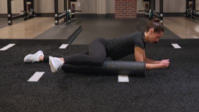 Foam Roll Hip Abductors
