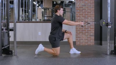 1/2 Kneeling Shotgun Row