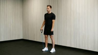 Reverse Curl (Resistance Band with Handles)