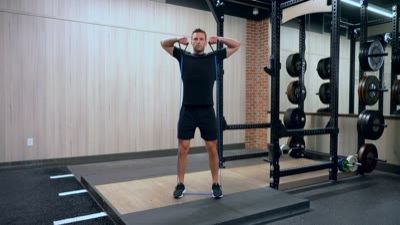 Handle Band Upright Row