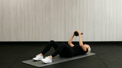 Kettlebell Sit Up and Press