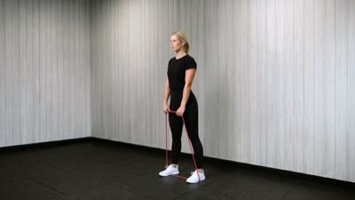 Loop Band High Pull