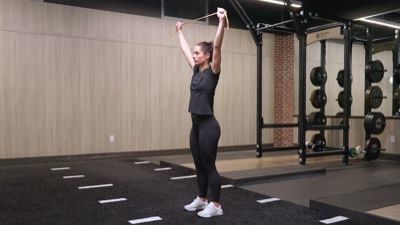 Loop Band Overhead Pull Apart