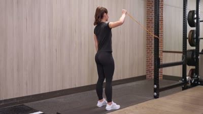 Loop Band Shoulder External Rotation at 90°
