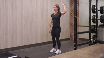 Loop Band Shoulder Internal Rotation at 90°
