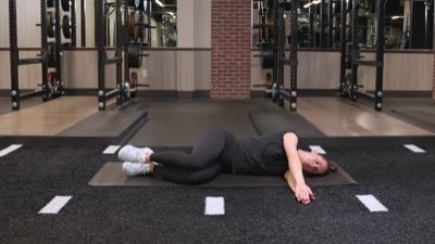 Open Book Stretch