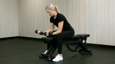 Palms-Up Dumbbell Wrist Curl