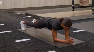 Plank Hip Dip