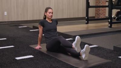 Seated Figure Four Stretch
