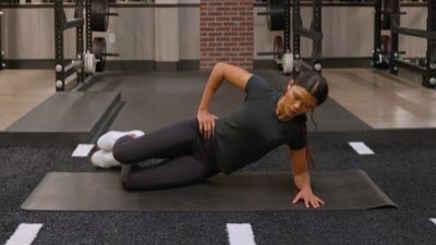 Side Plank Clam Lifts