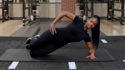 Side Plank With Knees Bent