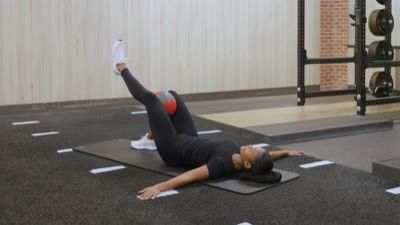 Single Leg Glute Bridge and Squeeze