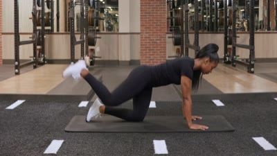 Single Leg Glute Kickback (Bodyweight)