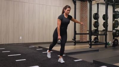 Single Leg Romanian Deadlift (Kettlebell)