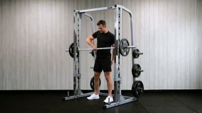 Smith Machine One-Arm Upright Row