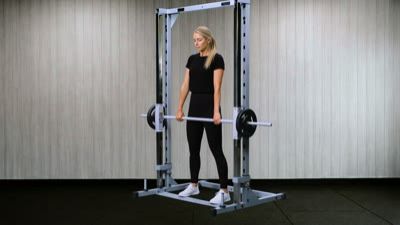 Stiff-Legged Deadlift (Smith Machine)