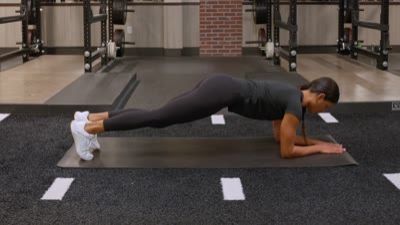 Spiderman Plank Crunch