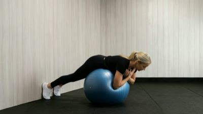 Stability Ball Hyperextension