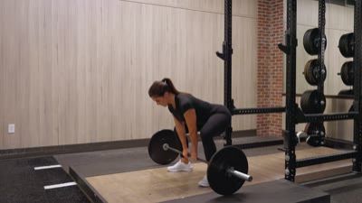 Sumo Deadlift High Pull