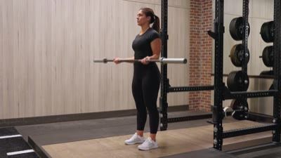 Wide Grip Curl (Barbell)