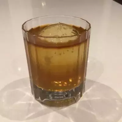 Vanilla Macadamia Rum Old Fashioned