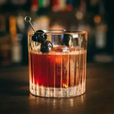Sour Cherry Negroni
