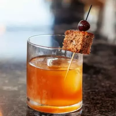 Banana Walnut Old Fashioned