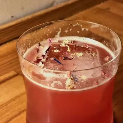 Blueberry Whiskey Sour
