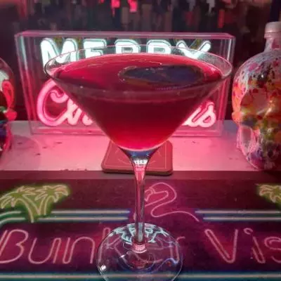 Cherry Brandy Fuitini
