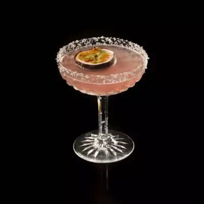 Pink Passion Fruit Margarita