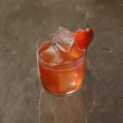 Strawberry Inn Grappa Sour