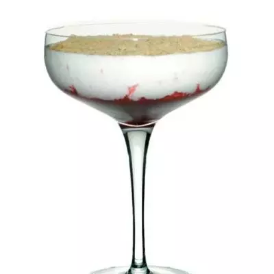 Upside-Down Raspberry Cheesecake