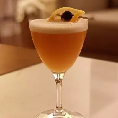 Gabriel's Amaretto Sour (by Jeffrey Morgenthaler)