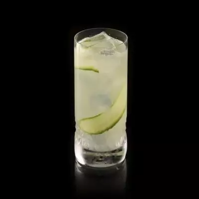 Cucumber Rum Collins