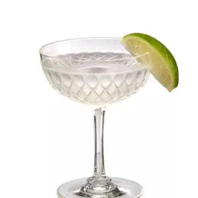 Gimlet Cocktail (Charles H. Baker's 1939 recipe)