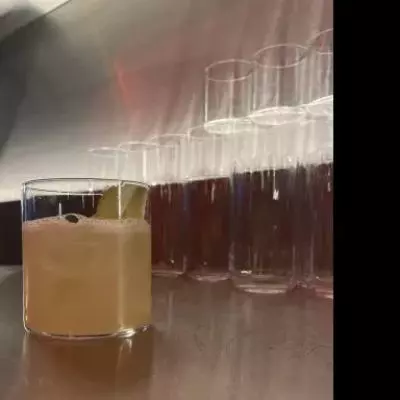 Apple Gin Swizz