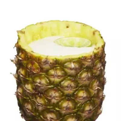 Pina Colada Cocktail (Cuban Style)