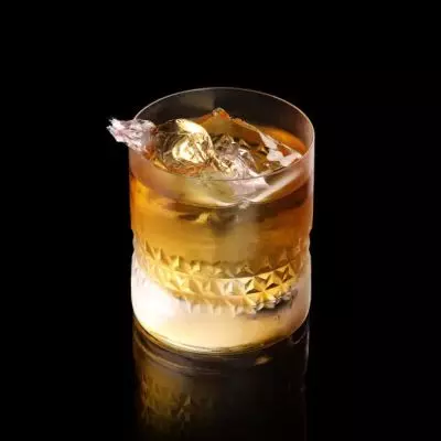 Salted Caramel Rum Old Fashioned