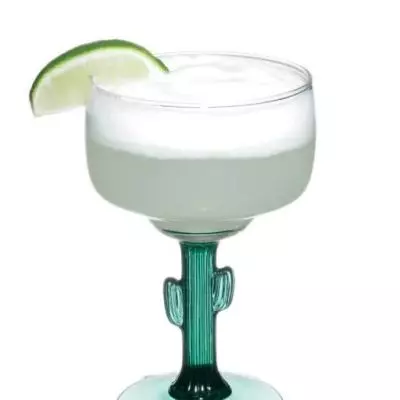 Margarita with Salt Foam Float