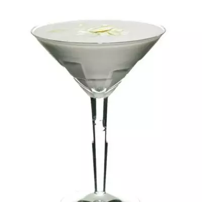 Peach Melba Cocktail