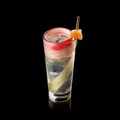 Rhubarb & Ginger Highball