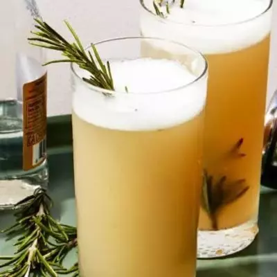 Rosemary Mezcal Fizz