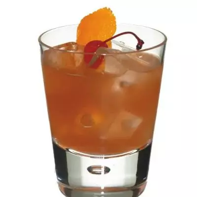 Old Fashioned Cocktail (muddled fruit version)