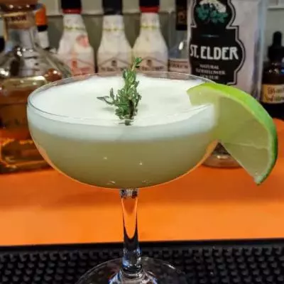 Golden Thyme Sour