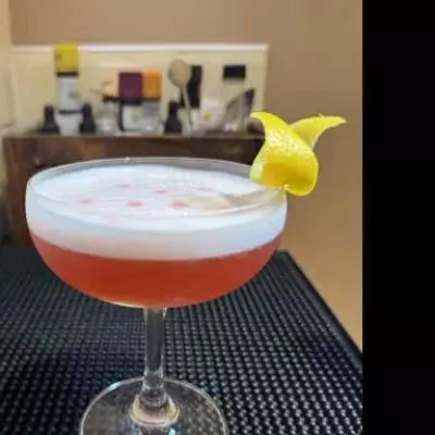 Peach Melba Sour
