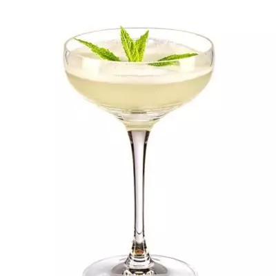 Minty White Lady cocktail